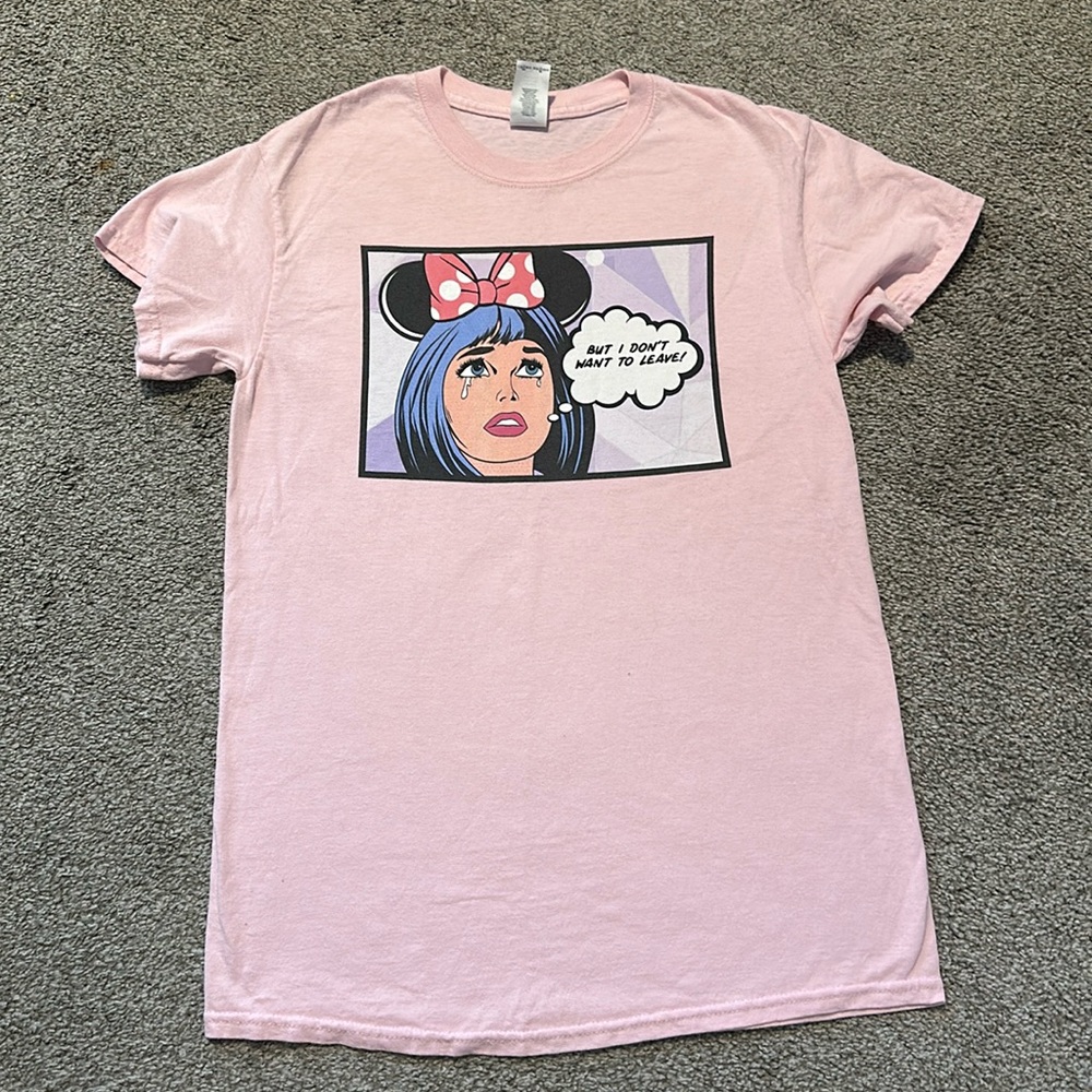 NWOT Sad Mouse Tee Size Small